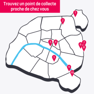 points de collecte parisiens 